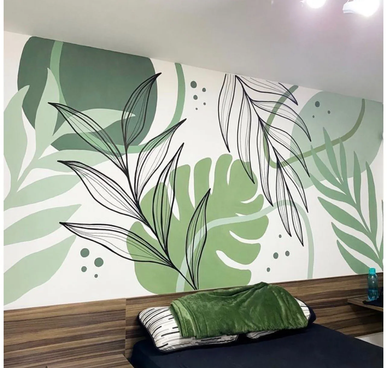 Mural botánico a medida